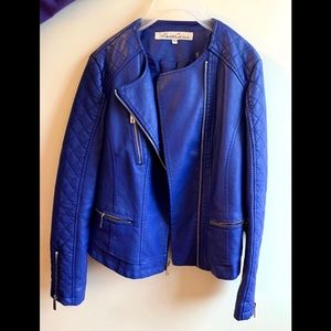 High End Faux Leather Jacket